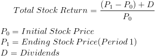 research paper on stock return